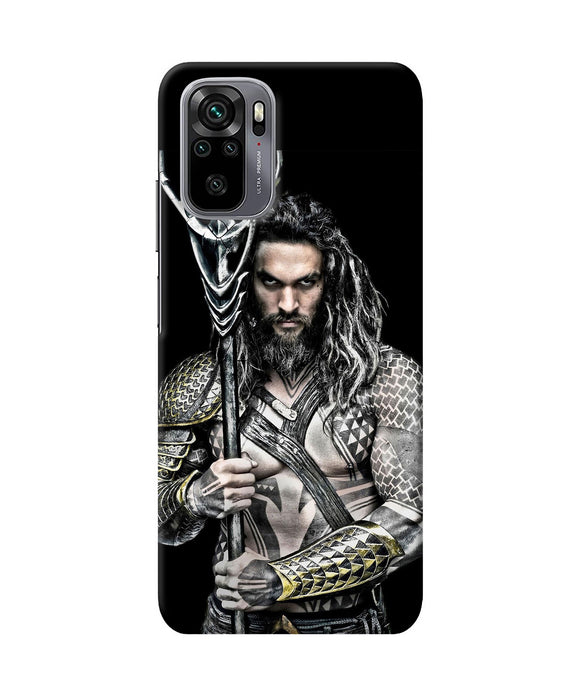 Aquaman trident black Redmi Note 10/10S Back Cover