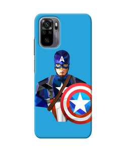 Captain america character Redmi Note 10/10S Back Cover