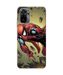 Spiderman on sky Redmi Note 10/10S Back Cover