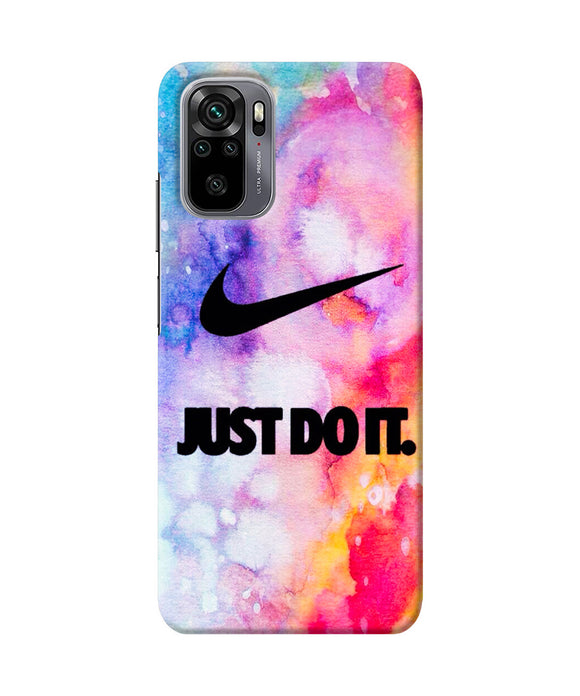 Just do it colors Redmi Note 10/10S Back Cover