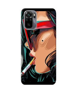 Smoking girl Redmi Note 10/10S Back Cover