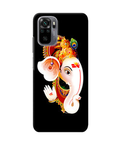 Lord ganesh face Redmi Note 10/10S Back Cover