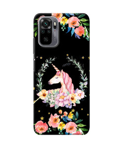 Unicorn flower Redmi Note 10/10S Back Cover