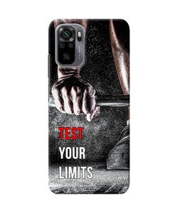 Test your limit quote Redmi Note 10/10S Back Cover