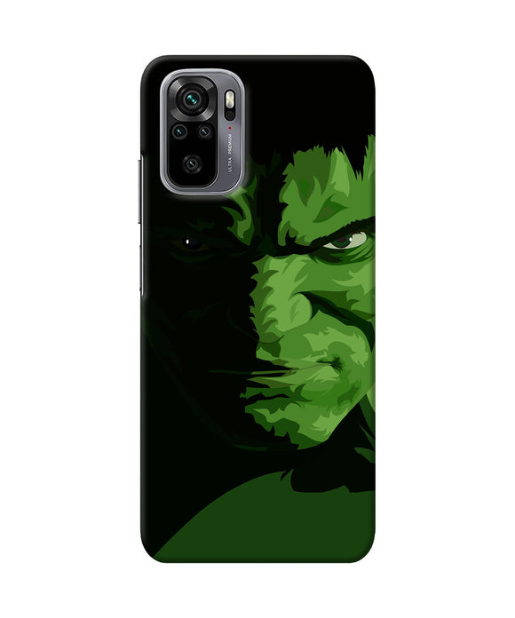 Hulk green painting Redmi Note 10/10S Back Cover