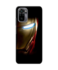 Ironman half face Redmi Note 10/10S Back Cover