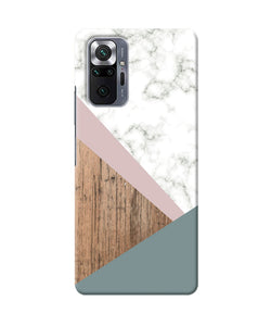 Marble wood Abstract Redmi Note 10 Pro Back Cover