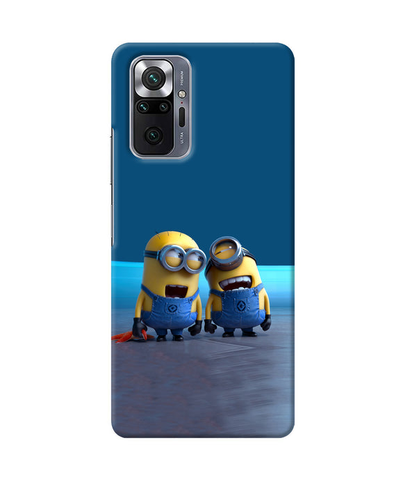 Minion Laughing Redmi Note 10 Pro Back Cover