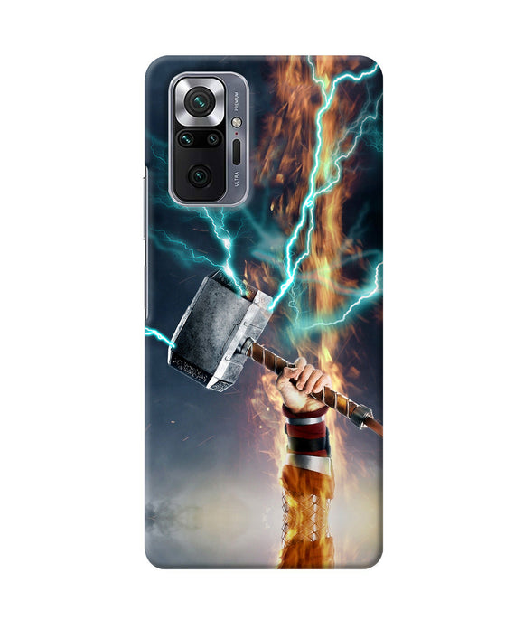 Thor Hammer Mjolnir Redmi Note 10 Pro Back Cover