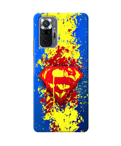 Superman logo Redmi Note 10 Pro Back Cover