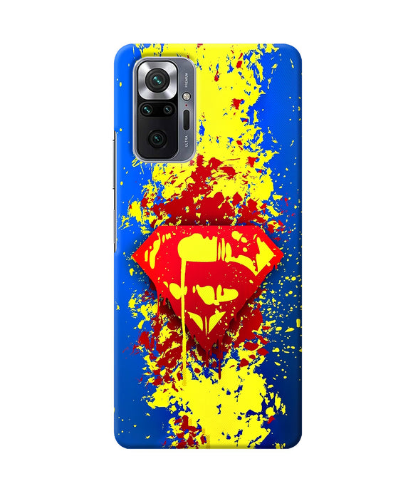 Superman logo Redmi Note 10 Pro Back Cover