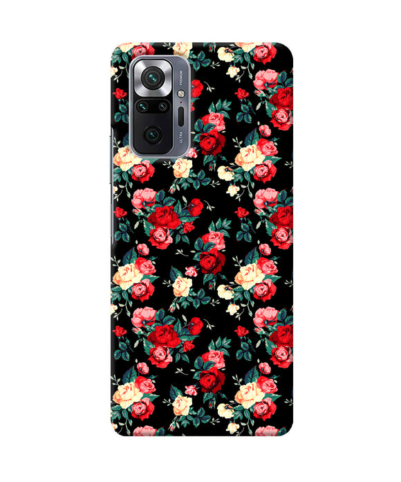 Rose Pattern Redmi Note 10 Pro Back Cover