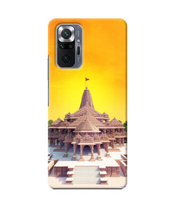 Ram Mandir Ayodhya Redmi Note 10 Pro Back Cover