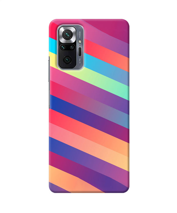 Stripes color Redmi Note 10 Pro Back Cover