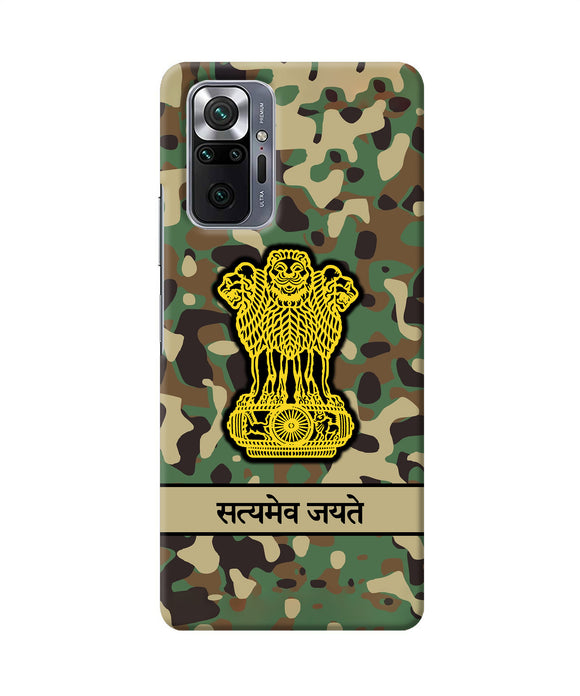 Satyamev Jayate Army Redmi Note 10 Pro Back Cover