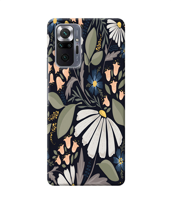 Flowers Art Redmi Note 10 Pro Back Cover