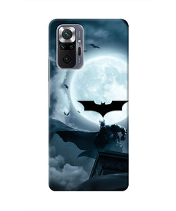 Batman Rises Redmi Note 10 Pro Real 4D Back Cover