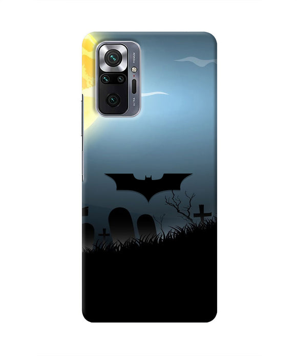 Batman Scary cemetry Redmi Note 10 Pro Real 4D Back Cover