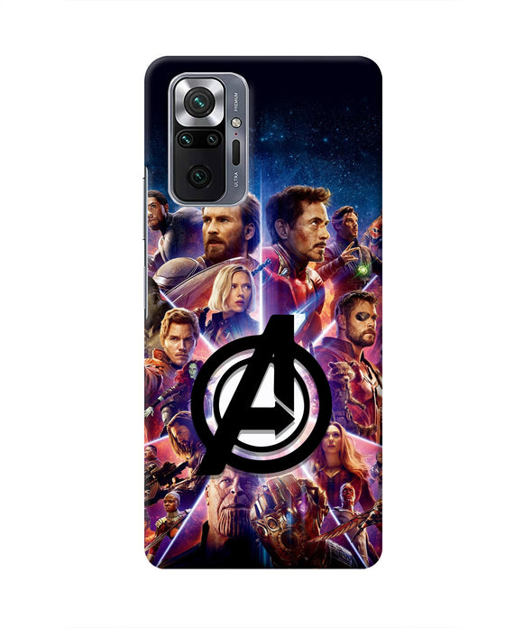 Avengers Superheroes Redmi Note 10 Pro Real 4D Back Cover