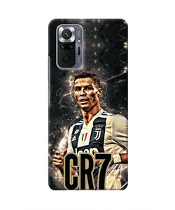 CR7 Dark Redmi Note 10 Pro Real 4D Back Cover