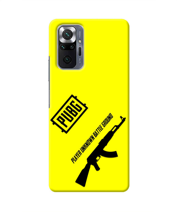 PUBG AKM Gun Redmi Note 10 Pro Real 4D Back Cover