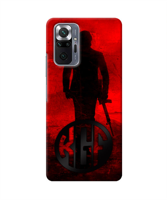 Rocky Bhai K G F Chapter 2 Logo Redmi Note 10 Pro Real 4D Back Cover