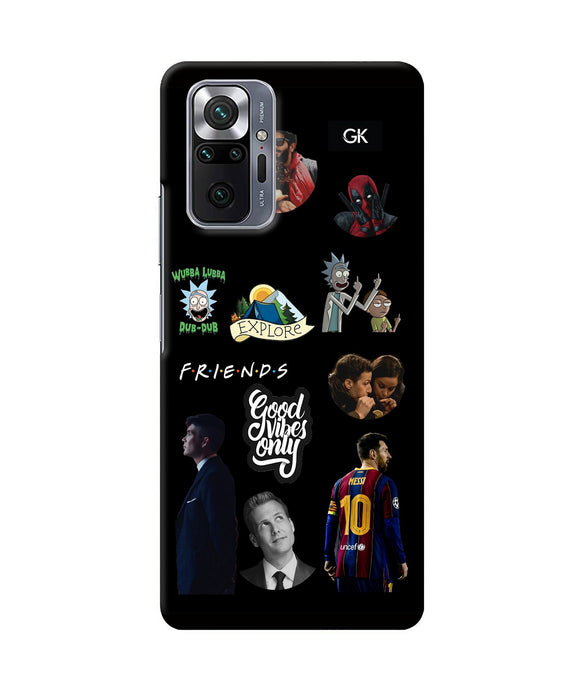 Positive Characters Redmi Note 10 Pro Back Cover