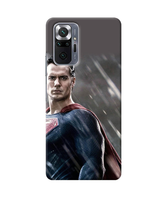 Superman man of steel Redmi Note 10 Pro Back Cover