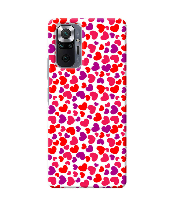 Heart print Redmi Note 10 Pro Back Cover