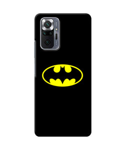 Batman last knight print black Redmi Note 10 Pro Back Cover