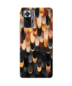 Abstract wooden rug Redmi Note 10 Pro Back Cover