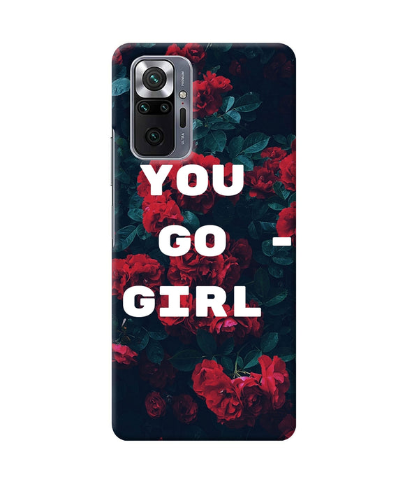 You go girl Redmi Note 10 Pro Back Cover