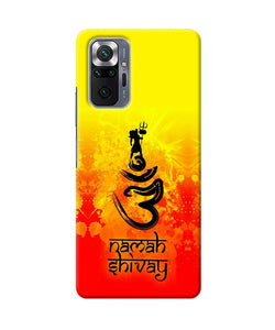 Om namah shivay Redmi Note 10 Pro Back Cover