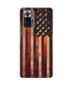 Vintage US flag Redmi Note 10 Pro Back Cover