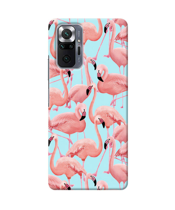 Abstract sheer bird print Redmi Note 10 Pro Back Cover