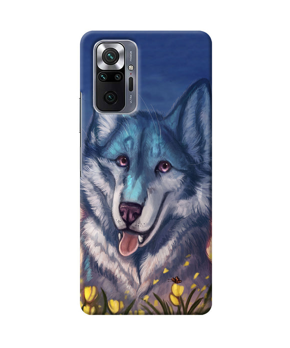 Cute wolf Redmi Note 10 Pro Back Cover