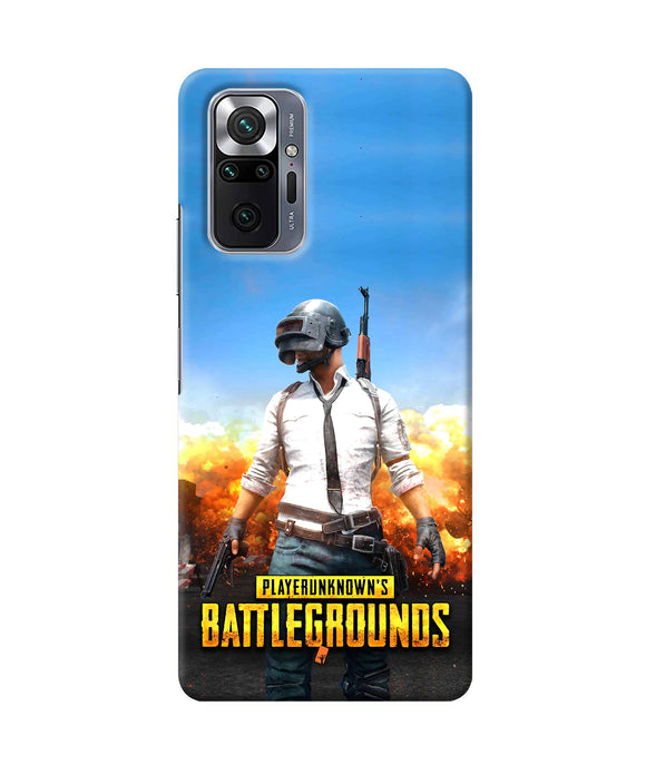 Pubg poster Redmi Note 10 Pro Back Cover