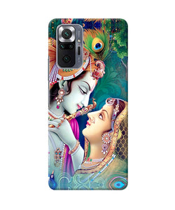 Lord radha krishna paint Redmi Note 10 Pro Back Cover