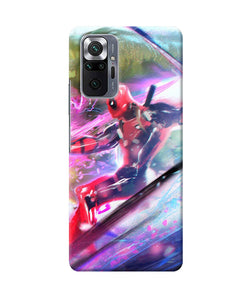 Deadpool super hero Redmi Note 10 Pro Back Cover