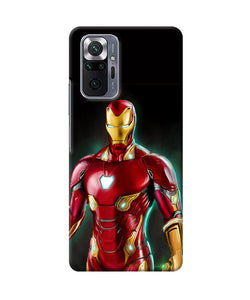 Ironman suit Redmi Note 10 Pro Back Cover