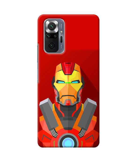 Ironman print Redmi Note 10 Pro Back Cover