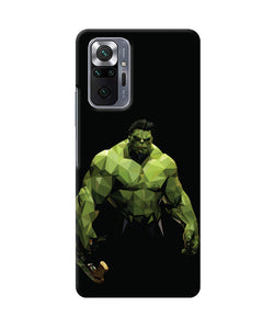 Abstract hulk buster Redmi Note 10 Pro Back Cover