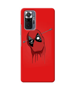 Funny deadpool Redmi Note 10 Pro Back Cover