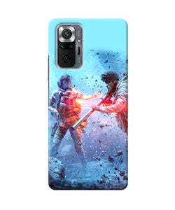 Pubg water fight Redmi Note 10 Pro Back Cover