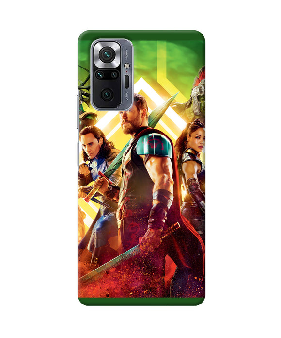 Avengers thor poster Redmi Note 10 Pro Back Cover