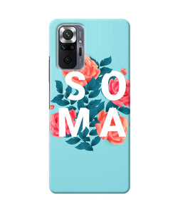 Soul mate one Redmi Note 10 Pro Back Cover