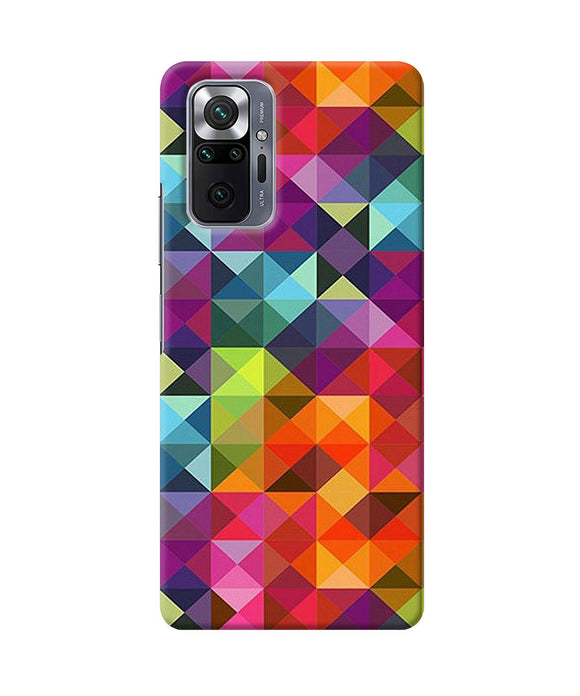 Abstract triangle pattern Redmi Note 10 Pro Back Cover