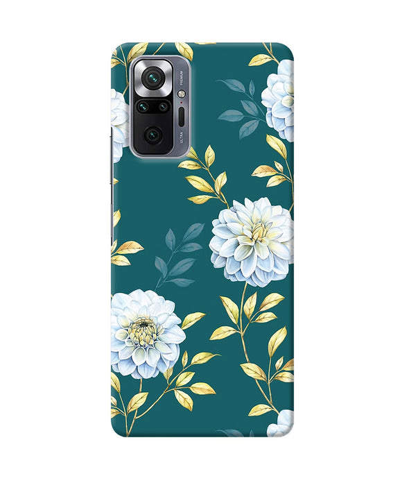 Flower canvas Redmi Note 10 Pro Back Cover