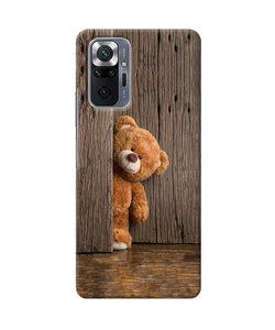 Teddy wooden Redmi Note 10 Pro Back Cover