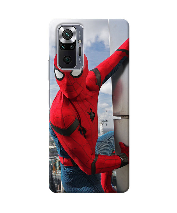 Spiderman on the wall Redmi Note 10 Pro Back Cover